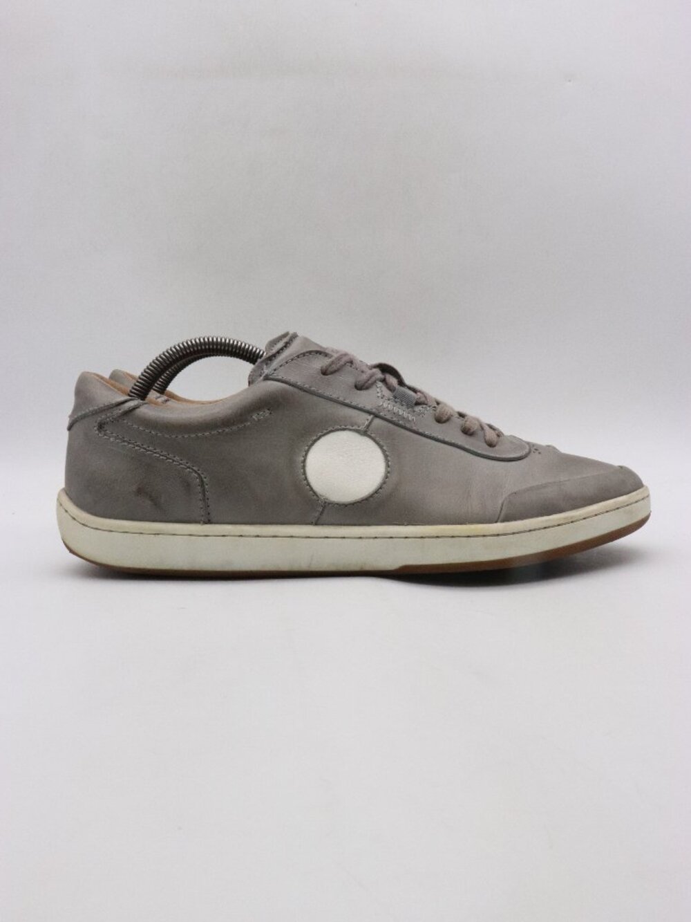 Piloti Avenue Racing Silver Driving Men's Size 10 Lace Up Shoes Athletic Sneaker